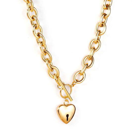 Heart Pendant Chain